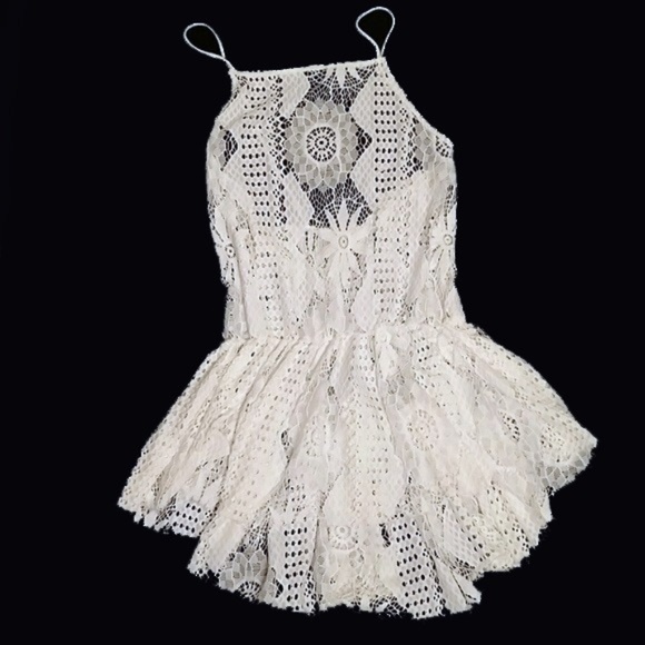 Tops - Lace cover up tunic top